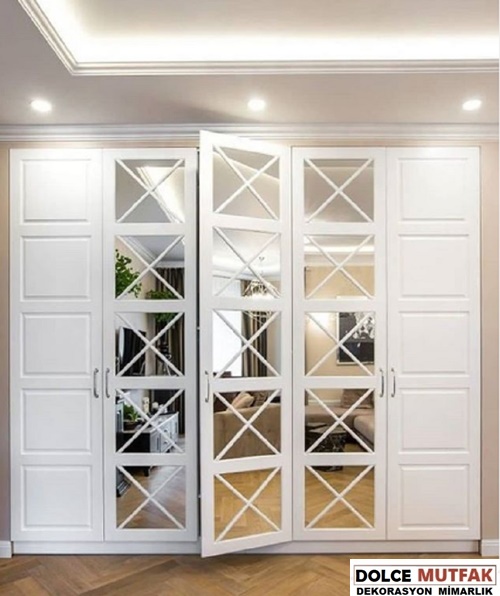 aynalı vestiyer modelleri