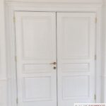 ahşap göbekli kapılar